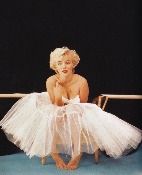 Marilyn Monroe, White tulle skirt, Milton Greene