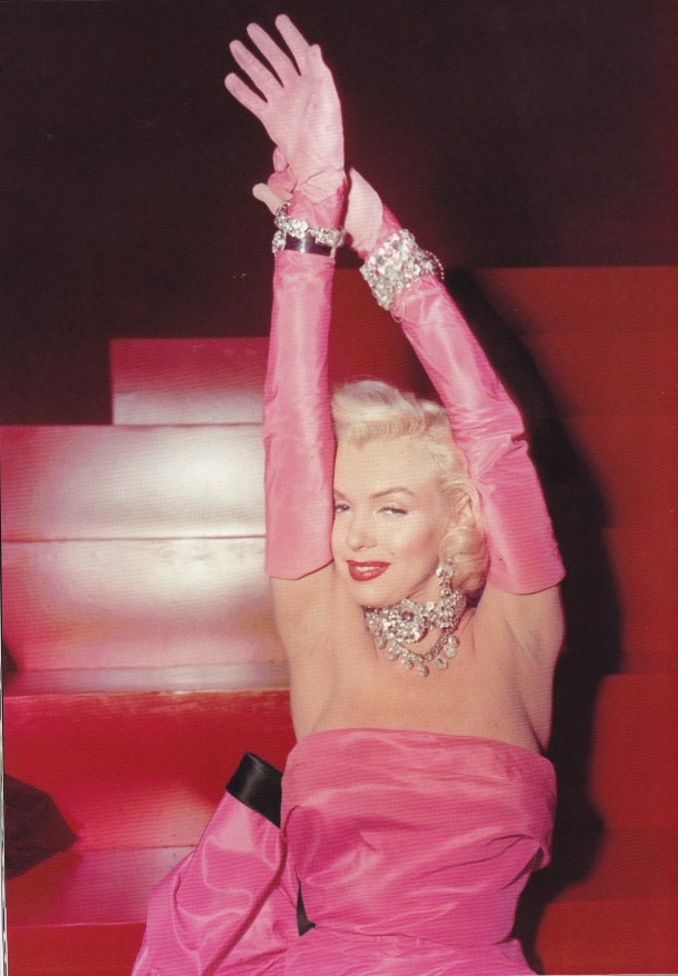 William Travilla, Pink Dress, Marilyn Monroe, Gentlemen Prefer Blondes, Diamonds are a Girl's Best Friend